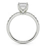 Melina Lab-Grown Diamond Ring - Side View - Vowmira lab-grown diamond jewelry