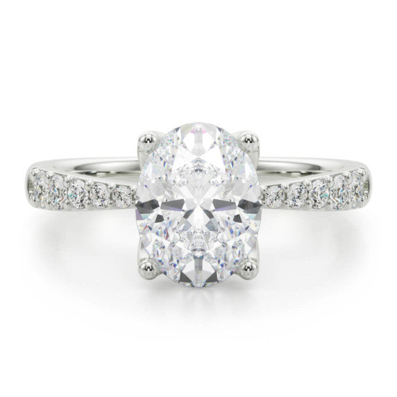 Melina Lab-Grown Diamond Ring - Main View - Vowmira lab-grown diamond jewelry