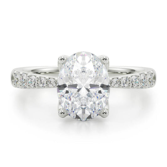 Melina Lab-Grown Diamond Ring - Main View - Vowmira lab-grown diamond jewelry