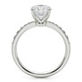 Melina Lab-Grown Diamond Ring - Side View