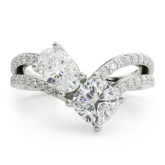 Noemie Lab-Grown Diamond Ring - Main View - Vowmira lab-grown diamond jewelry