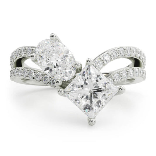 Noemie Lab-Grown Diamond Ring - Main View - Vowmira lab-grown diamond jewelry