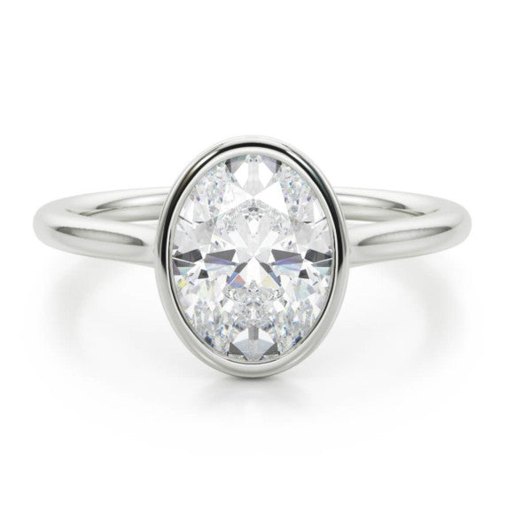 Madeline Oval Lab-Grown Diamond Ring - Main View
