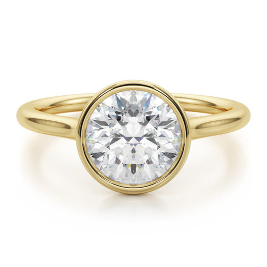 Madeline Cushion Cut Lab-Grown Diamond Ring - Main View - Vowmira lab-grown diamond jewelry