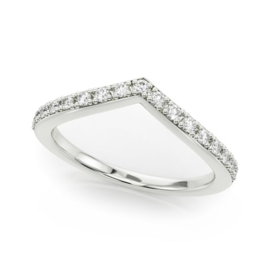 Bellamy Diamond Lab-Grown Diamond Band - Main View - Vowmira lab-grown diamond jewelry