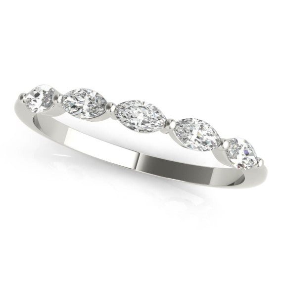 Emily Lab-Grown Diamond Band - Main View - Vowmira lab-grown diamond jewelry