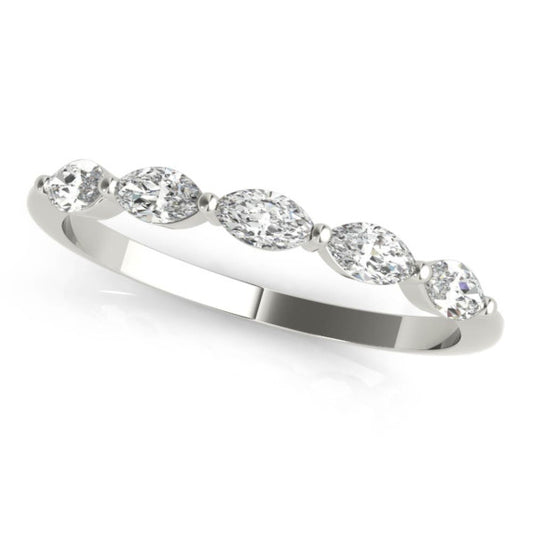 Emily Lab-Grown Diamond Band - Main View - Vowmira lab-grown diamond jewelry