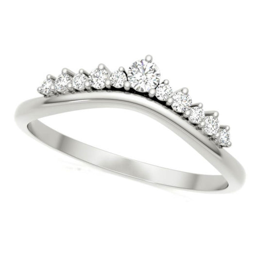 Nicolette Band - Main View - Vowmira lab-grown diamond jewelry