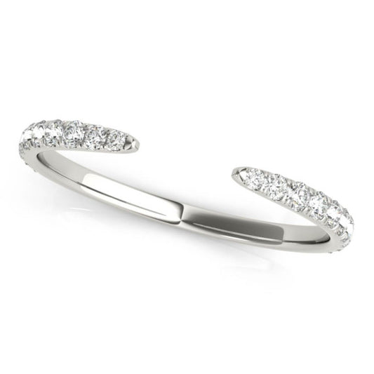 Danica Band - Main View - Vowmira lab-grown diamond jewelry