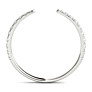 Danica Lab-Grown Diamond Band - Side View - Vowmira lab-grown diamond jewelry