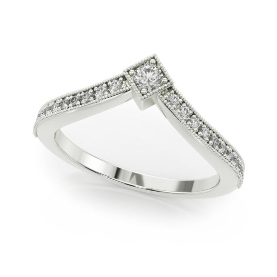 Enid Lab-Grown Diamond Band - Main View - Vowmira lab-grown diamond jewelry