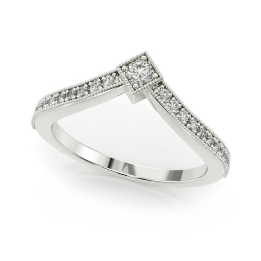 Enid Lab-Grown Diamond Band - Main View - Vowmira lab-grown diamond jewelry