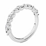 1/2 ct. tw. Pear-Shaped Lab-Grown Diamond Ring - Side View