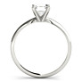 Classic Solitaire Emerald Cut Lab-Grown Diamond Ring - View 2