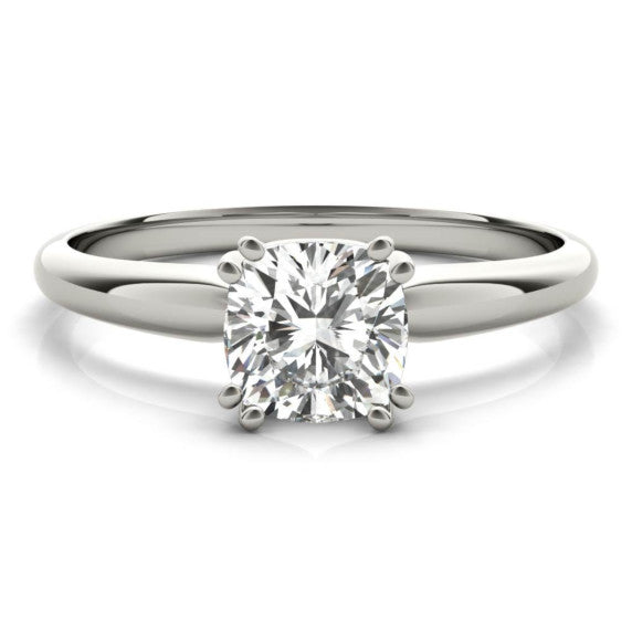 Classic Solitaire Lab-Grown Diamond Ring - Main View - Vowmira lab-grown diamond jewelry