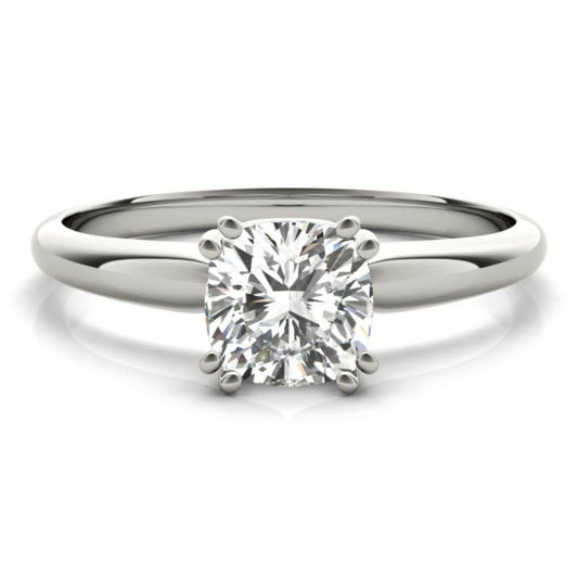 Classic Solitaire Lab-Grown Diamond Ring - Main View - Vowmira lab-grown diamond jewelry