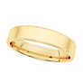 Flat Beveled Comfort Fit Wedding Band 2 mm - 8 mm Lab-Grown Diamond Jewelry - Side View