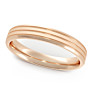 Chris Lab-Grown Diamond Men's Band - Side View - Vowmira lab-grown diamond jewelry