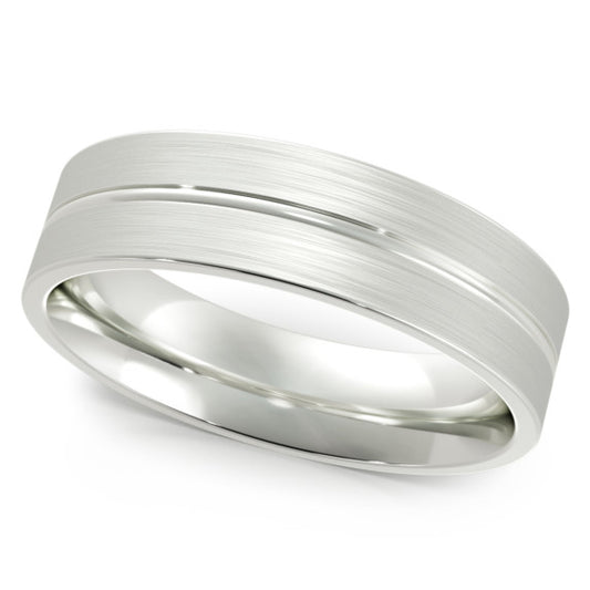 Jacob Lab-Grown Diamond Men's Band - Main View - Vowmira lab-grown diamond jewelry
