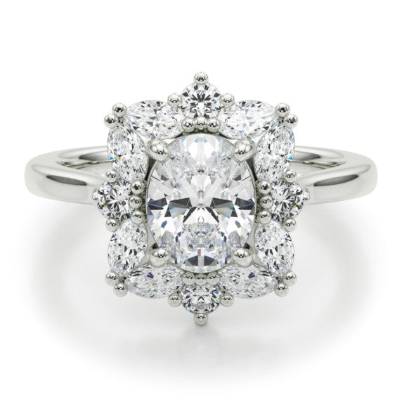 Darcy Lab-Grown Diamond Ring - Main View - Vowmira lab-grown diamond jewelry