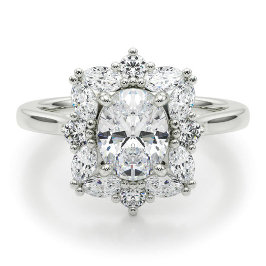 Darcy Lab-Grown Diamond Ring - Main View - Vowmira lab-grown diamond jewelry