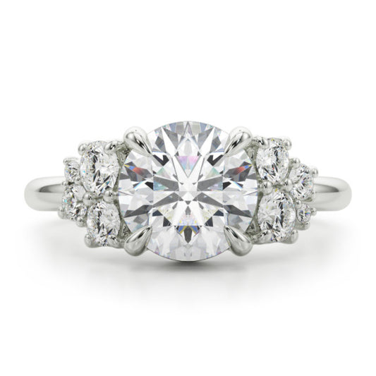 Paige Lab-Grown Diamond Ring - Main View - Vowmira lab-grown diamond jewelry
