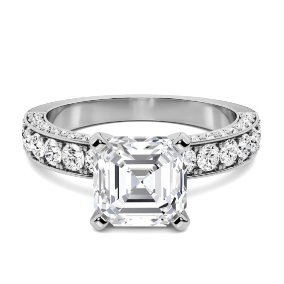 Aura Lab-Grown Diamond Ring - Main View - Vowmira lab-grown diamond jewelry