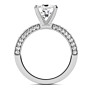 Aura Lab-Grown Diamond Ring - Side View