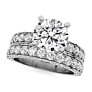 Aura Lab-Grown Diamond Bridal Set - Side View - Vowmira lab-grown diamond jewelry