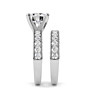 Aura Lab-Grown Diamond Bridal Set - View 2 - Vowmira lab-grown diamond jewelry