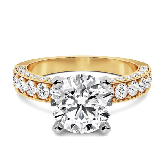 Aura Lab-Grown Diamond Ring - Main View - Vowmira lab-grown diamond jewelry