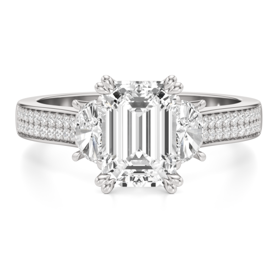 Berline Lab-Grown Diamond Ring - Main View - Vowmira lab-grown diamond jewelry