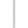 7 ct. tw. Oval and Round Tennis Bracelet Lab-Grown Diamond Jewelry - Detail View