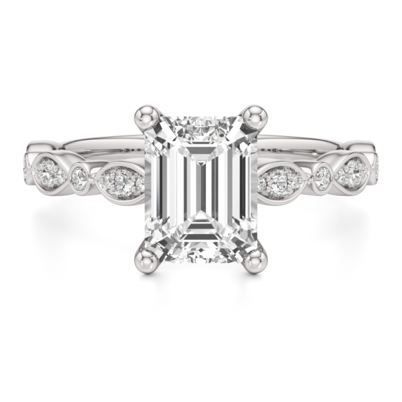 Nissa Lab-Grown Diamond Ring - Main View - Vowmira lab-grown diamond jewelry