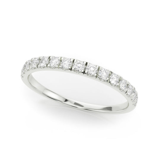 Fiona Lab-Grown Diamond Band - Main View - Vowmira lab-grown diamond jewelry