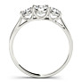 1 ct. tw. Classic 3 Stone Lab-Grown Diamond Ring - Side View