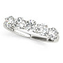 1 1/2 ct. tw. Classic 5 Stone Lab-Grown Diamond Band - View 2 - Vowmira lab-grown diamond jewelry