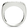 1 ¼ ct. tw. Lab-Grown Diamond Band - Side View