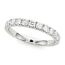 1/2 ct. tw. French Pave Lab-Grown Diamond Band - View 2 - Vowmira lab-grown diamond jewelry
