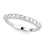 1/2 ct. tw. Common Prong Elegance Lab-Grown Diamond Band - Detail View