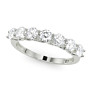 1 ct. tw. Trellis 7 Stone Lab-Grown Diamond Band - Side View - Vowmira lab-grown diamond jewelry
