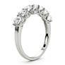 1 ct. tw. Trellis 7 Stone Lab-Grown Diamond Band - Detail View - Vowmira lab-grown diamond jewelry