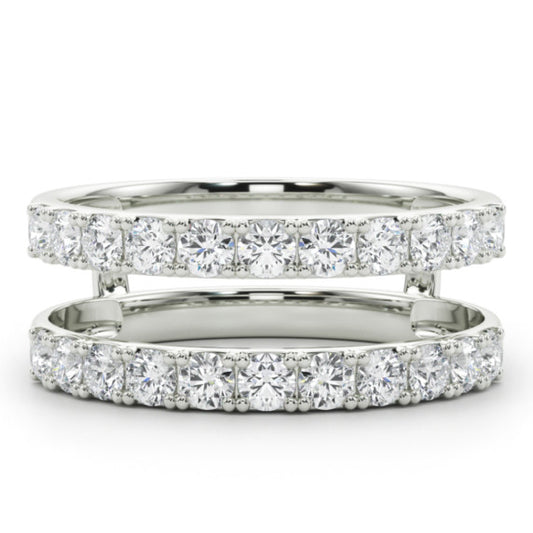 1 ct. tw. Common Prong Ring Lab-Grown Diamond Ring Enhancer - Main View - Vowmira lab-grown diamond jewelry