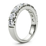 2 ct. tw. French Pave Lab-Grown Diamond Band - Detail View - Vowmira lab-grown diamond jewelry