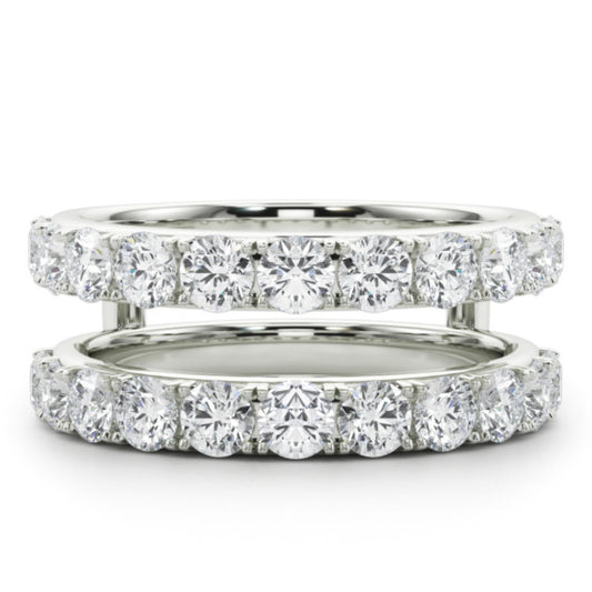 2 ct. tw. Common Prong Ring Lab-Grown Diamond Ring Enhancer - Main View - Vowmira lab-grown diamond jewelry