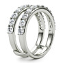 2 ct. tw. Common Prong Ring Lab-Grown Diamond Ring Enhancer - Detail View