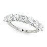 2 ct. tw. Trellis 7 Stone Lab-Grown Diamond Band - Side View - Vowmira lab-grown diamond jewelry
