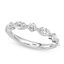 Cersie Lab-Grown Diamond Band - Side View - Vowmira lab-grown diamond jewelry