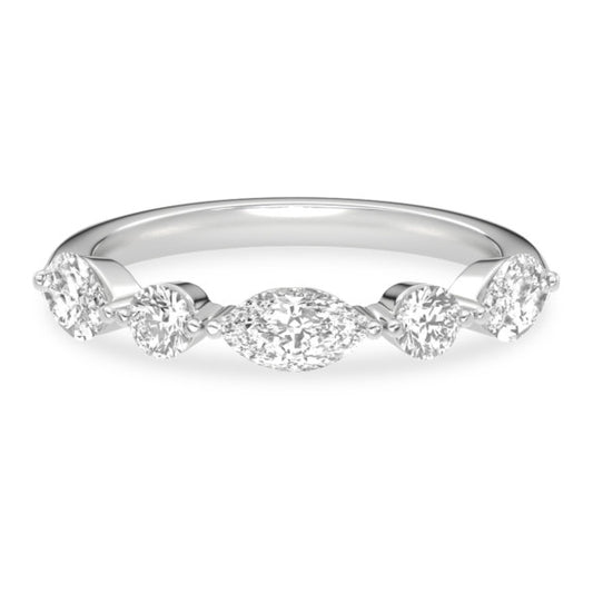 Joanne Lab-Grown Diamond Band - Main View - Vowmira lab-grown diamond jewelry