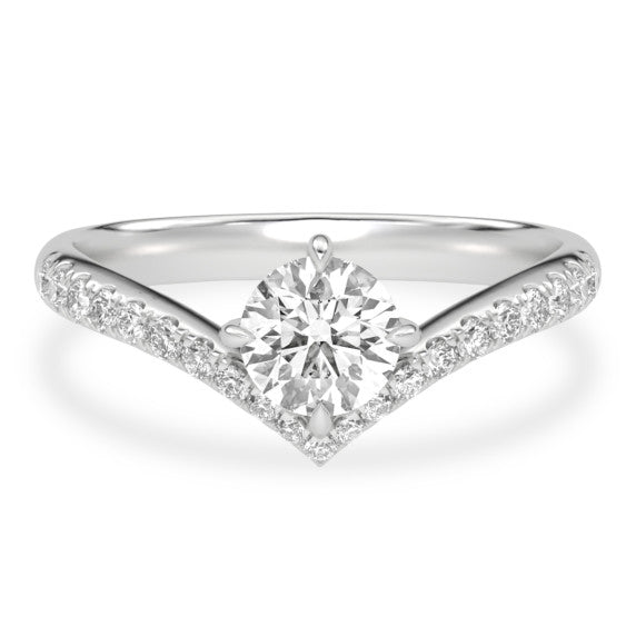 Brie Lab-Grown Diamond Ring - Main View - Vowmira lab-grown diamond jewelry
